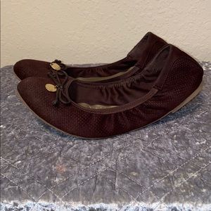 Barely worn chocolate brown flats